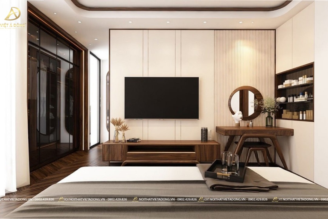 Kệ tivi gỗ óc chó KE-11