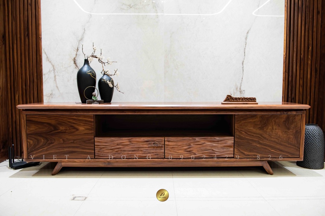 Kệ tivi gỗ óc chó VLEVEL ONE KE-08