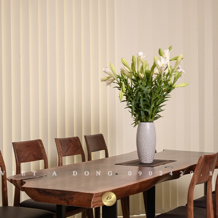 Bàn ăn gỗ óc chó BA-05