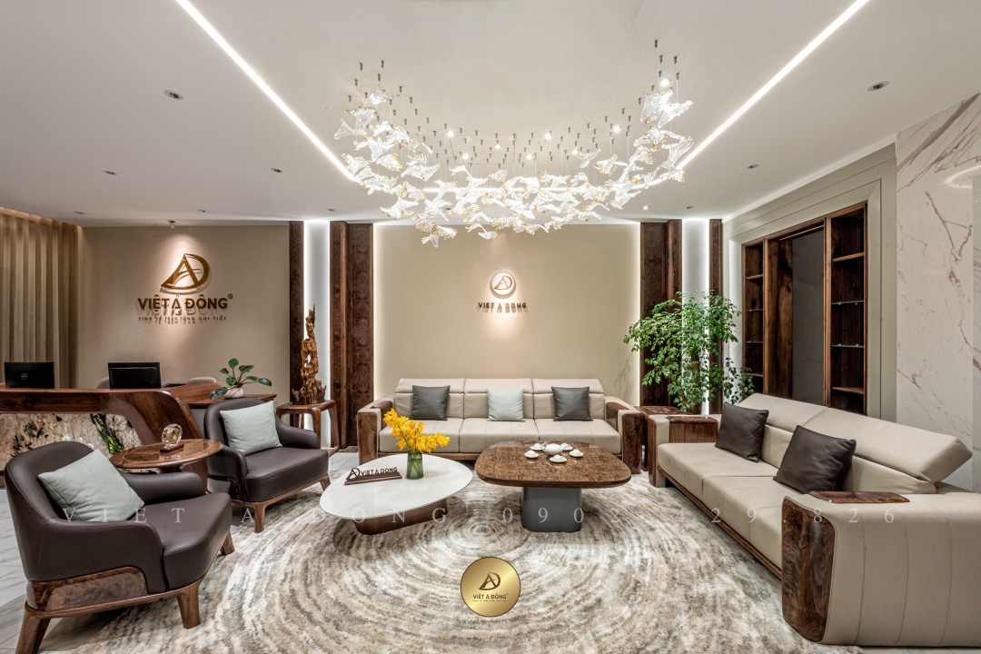 Sofa gỗ óc chó CHARM SF - 02