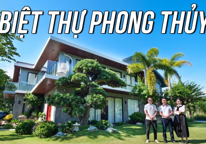 Biệt thự Hoàn Sơn Bắc Ninh - Đáp ứng đầy đủ 7 yêu tố phong thủy cùng với 05 cây Tùng quý hiếm