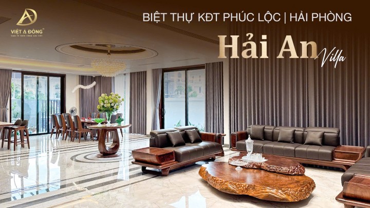 Biệt thự gỗ óc chó Hải An Villa - Khơi dậy cảm hứng sống mỗi ngày