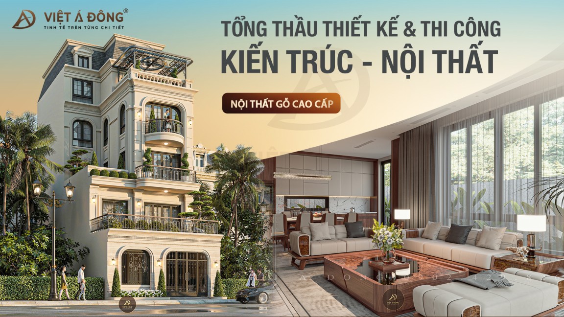 Tổng thầu thiết kế thi công kiến trúc & nội thất 