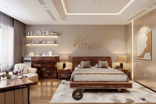 Báo giá giường ngủ và tủ quần áo gỗ óc chó mới nhất