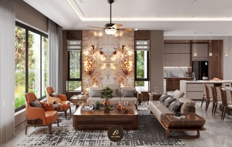 Giá phòng khách gỗ óc chó trọn bộ – Cập nhật chi tiết mới nhất