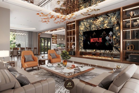 Ghế sofa đơn gỗ óc chó – Giải pháp cho phòng khách nhỏ