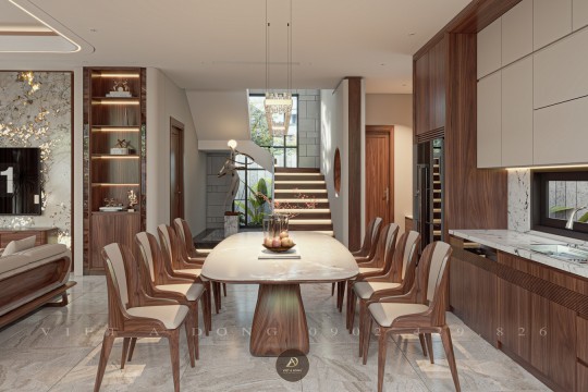 Giá bàn ăn gỗ óc chó 6 – 8 ghế mới nhất 2026