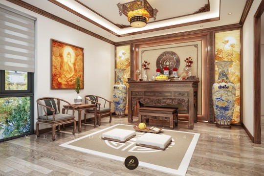 Kinh nghiệm chọn mua bàn thờ gỗ óc chó uy tín