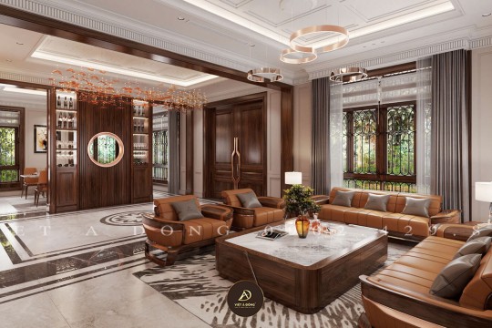 So sánh nhà phố gỗ óc chó và nhà phố gỗ công nghiệp