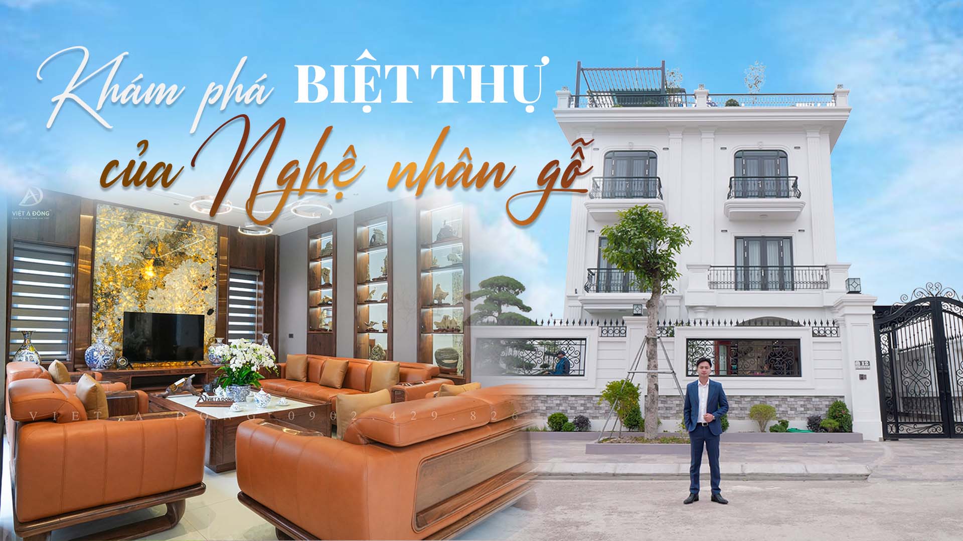 Khám Phá Biệt Thự Của Nghệ Nhân Gỗ Tại Mê Linh