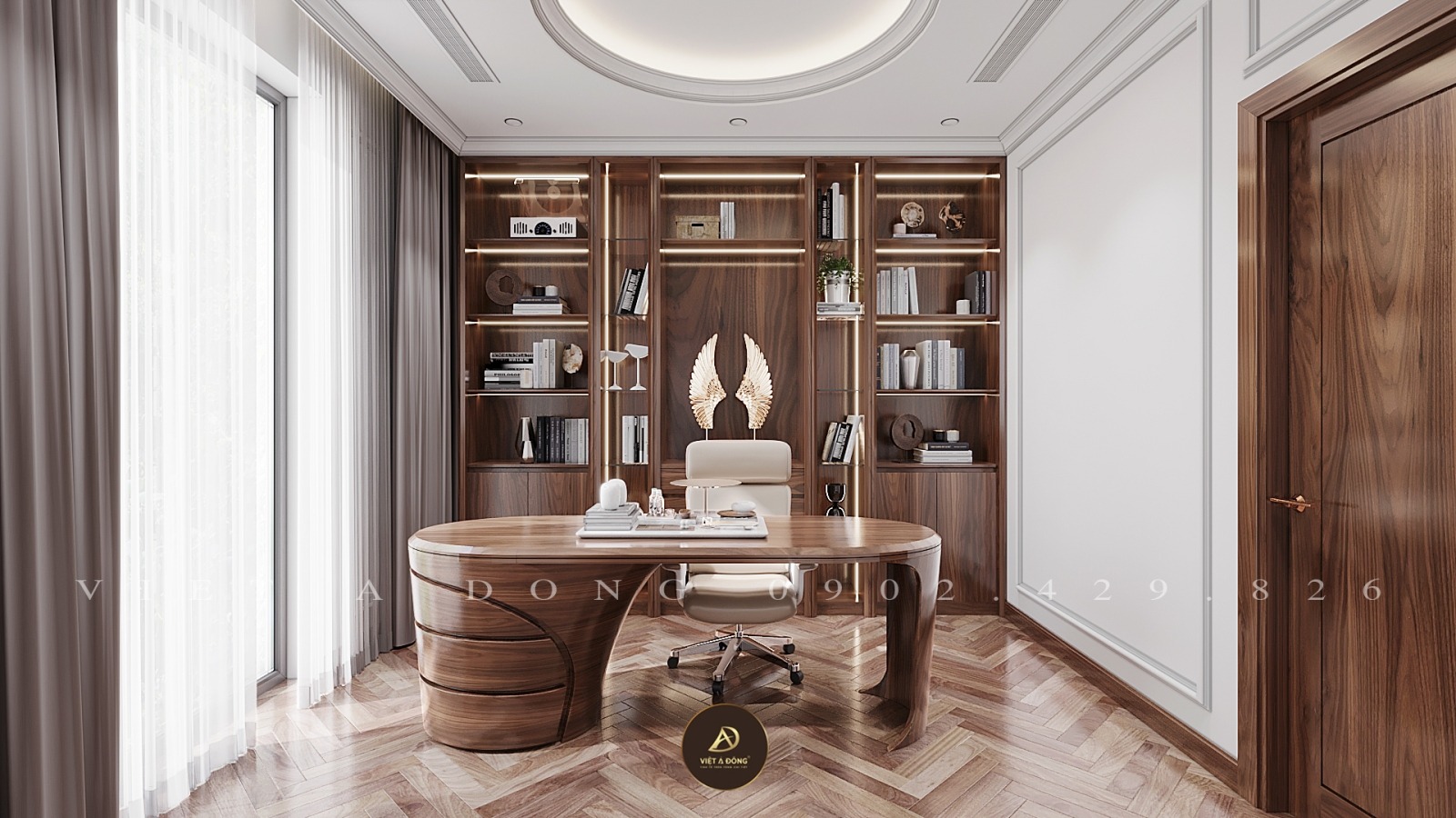 dáng bàn bo tròn mềm mại