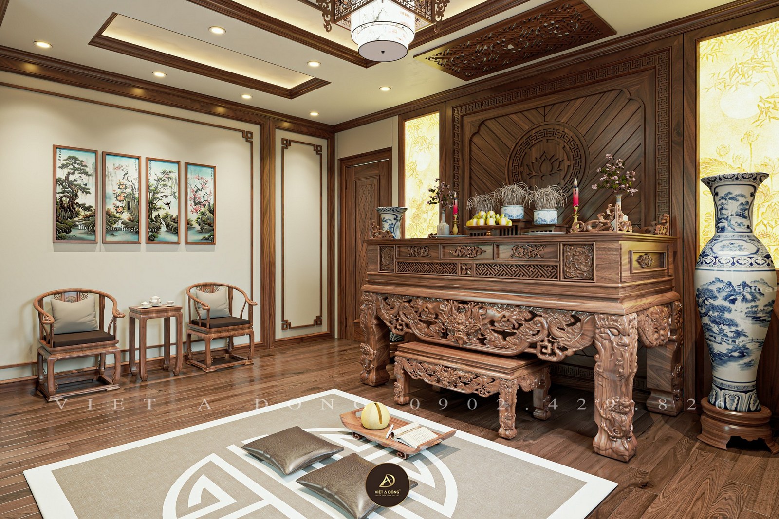 chất liệu gỗ óc chó