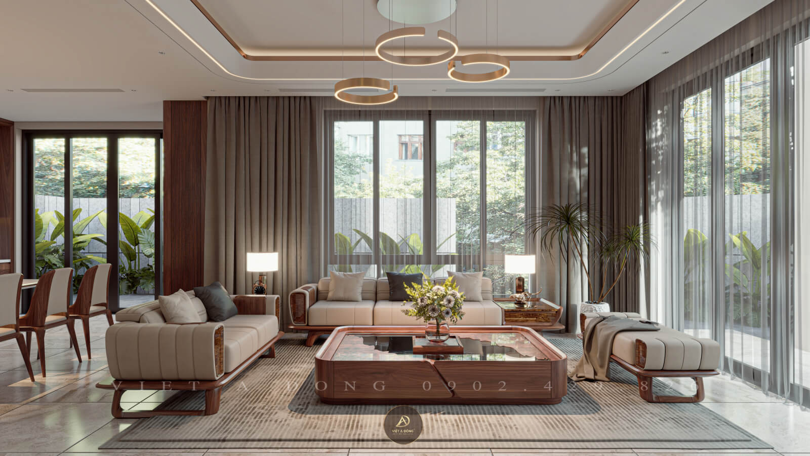 nội thất gỗ óc chó