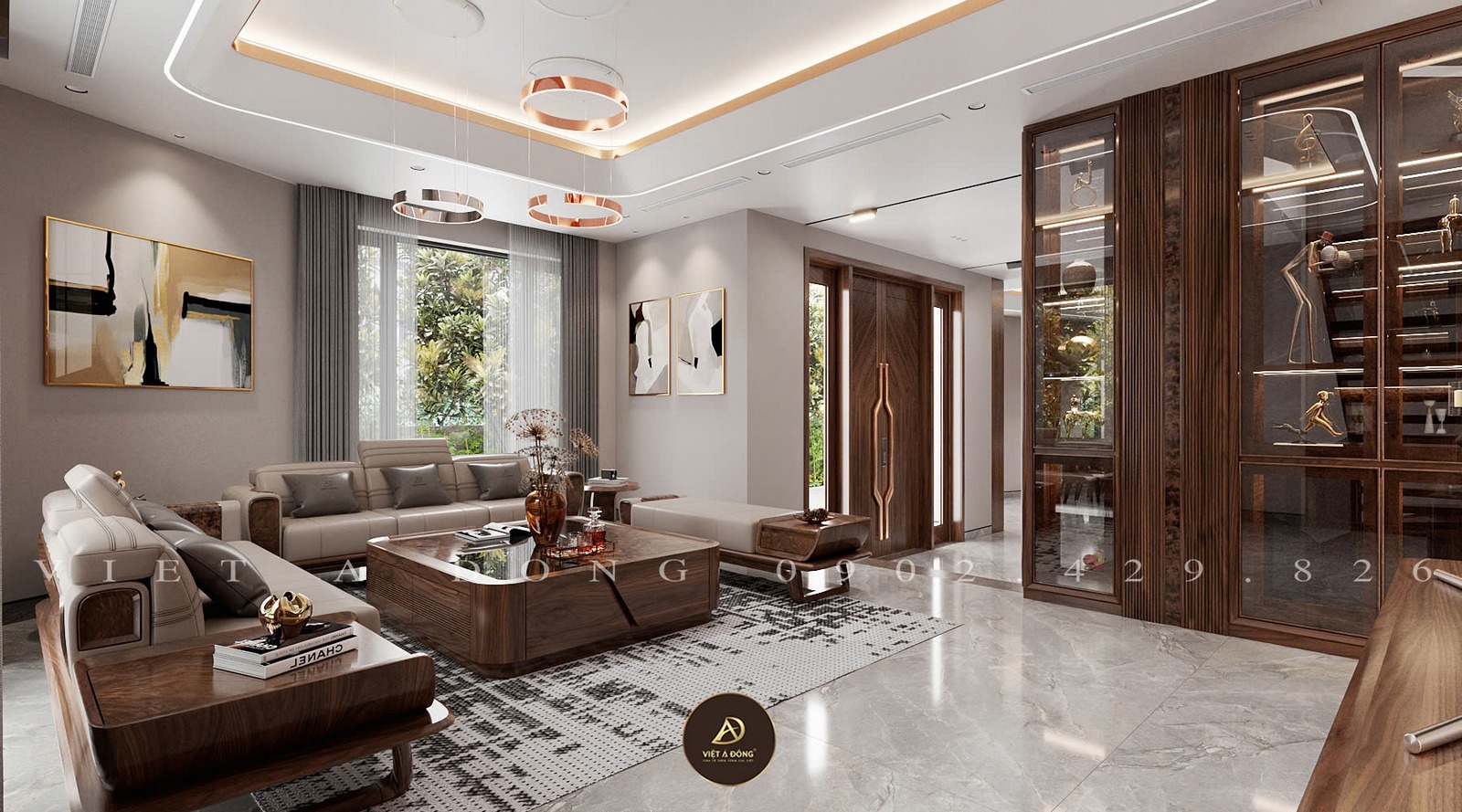 không gian phòng khách