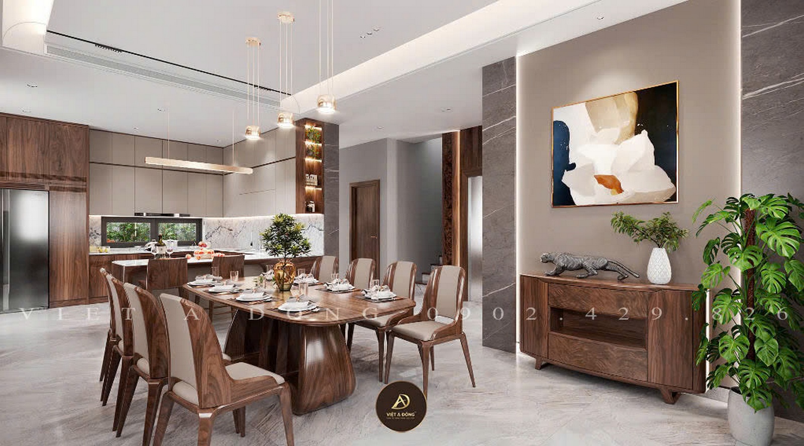 duy trì độ ẩm bảo quàn bàn ăn gỗ óc chó