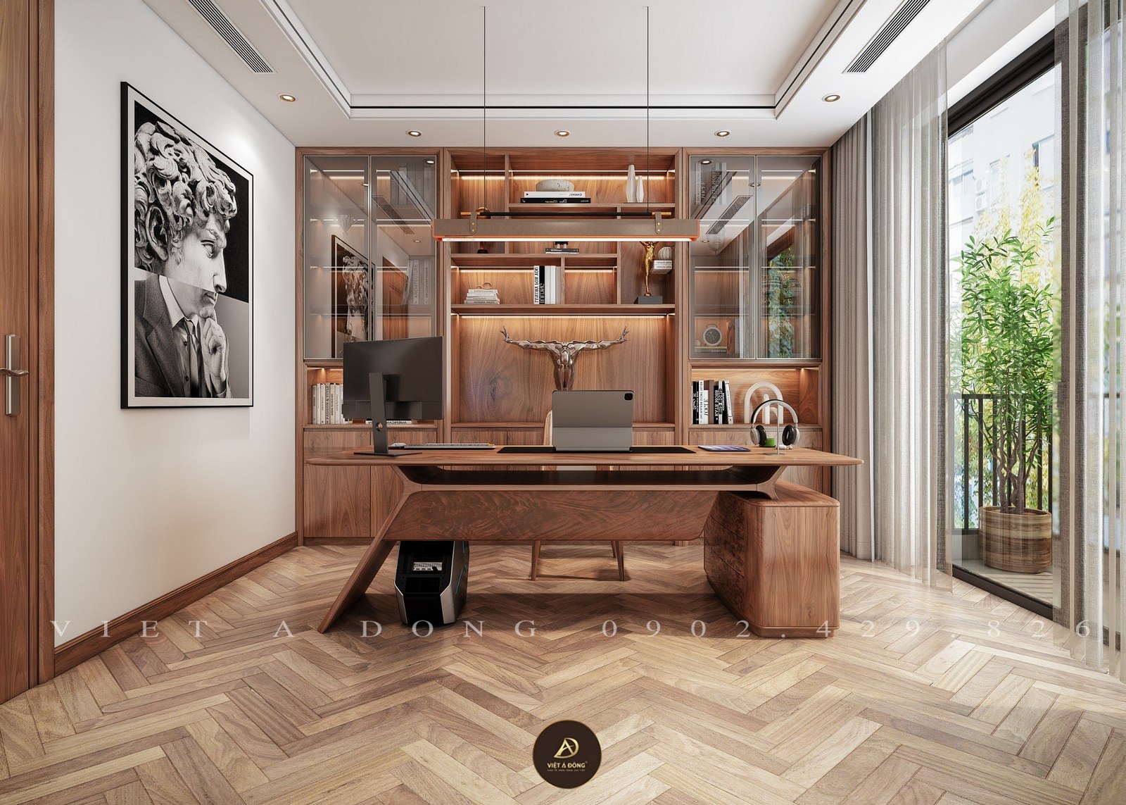 giữ gỗ óc chó tránh trầy xước