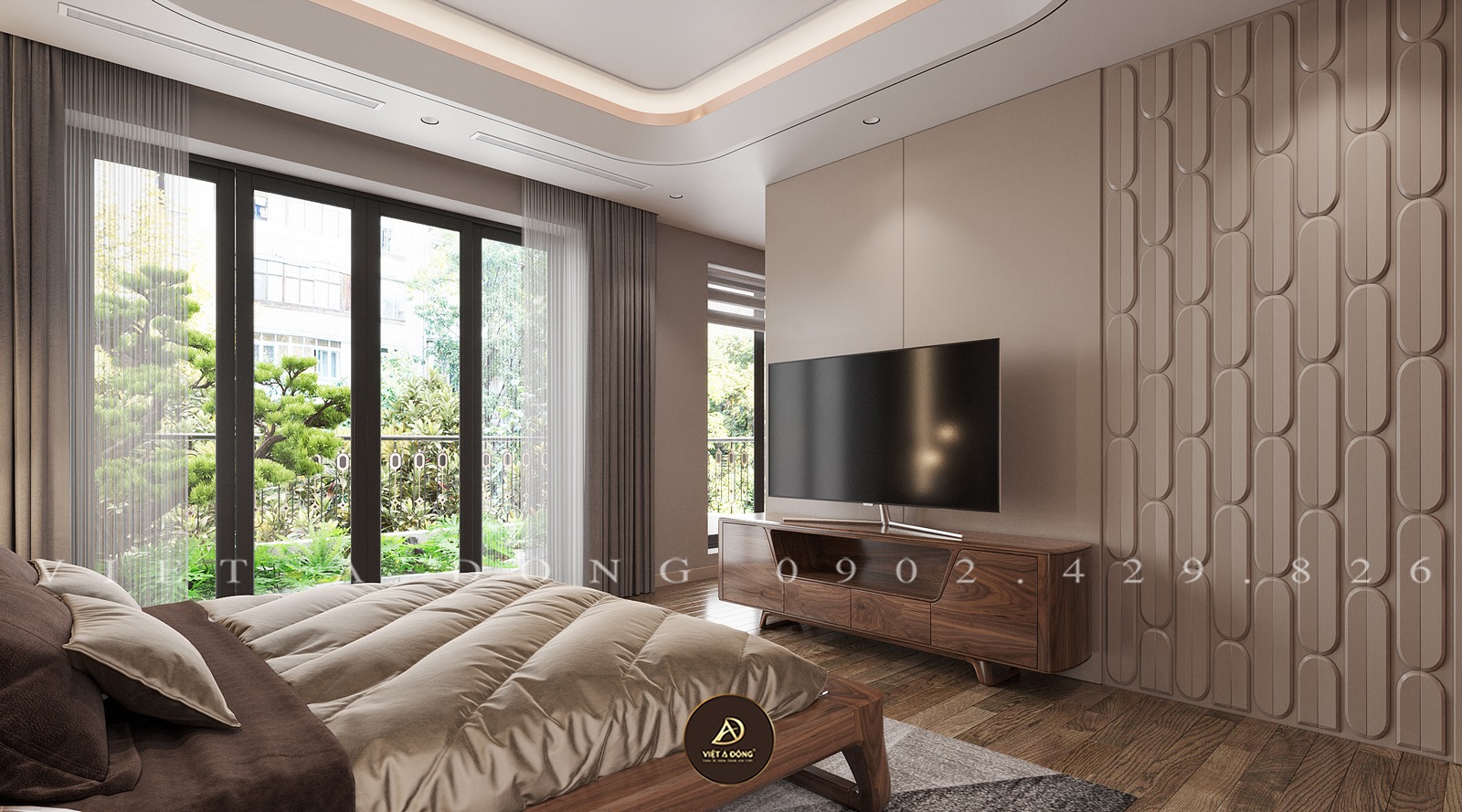 kệ tivi trong không gian khác