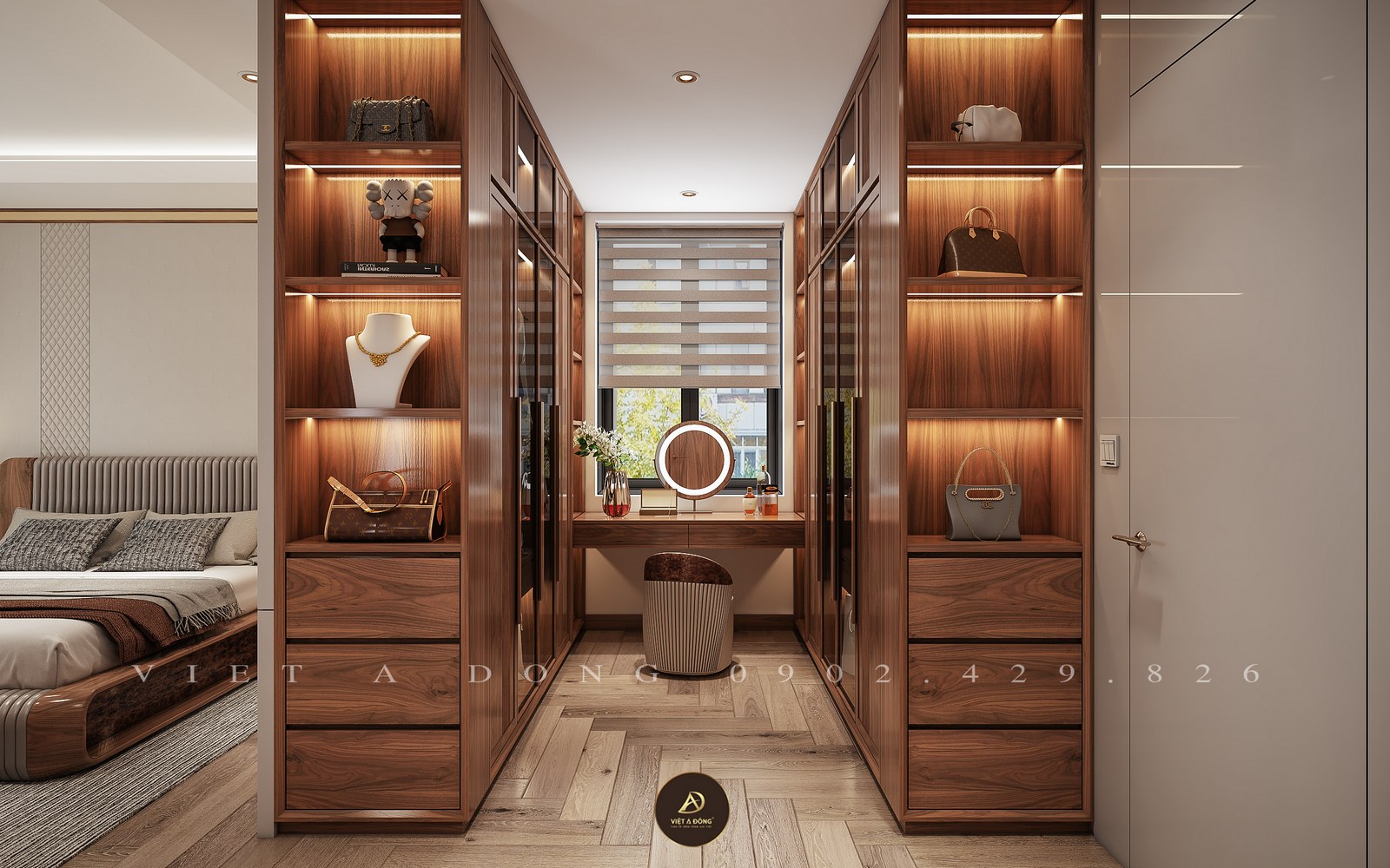 kiểu dáng thiết kế tủ quần áo