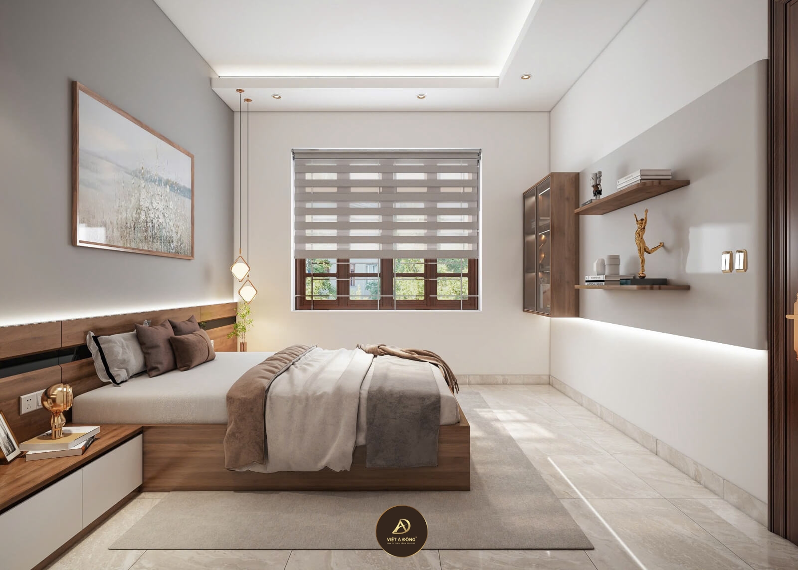 giá trị của giường gỗ óc chó