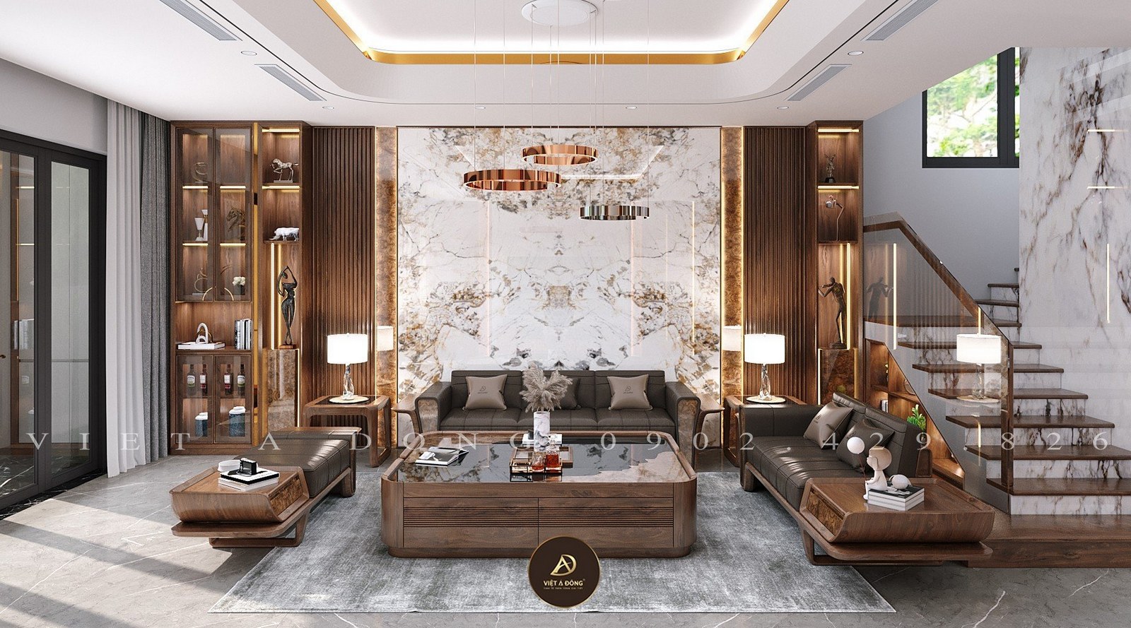 nhà phố phong cách hiện đại