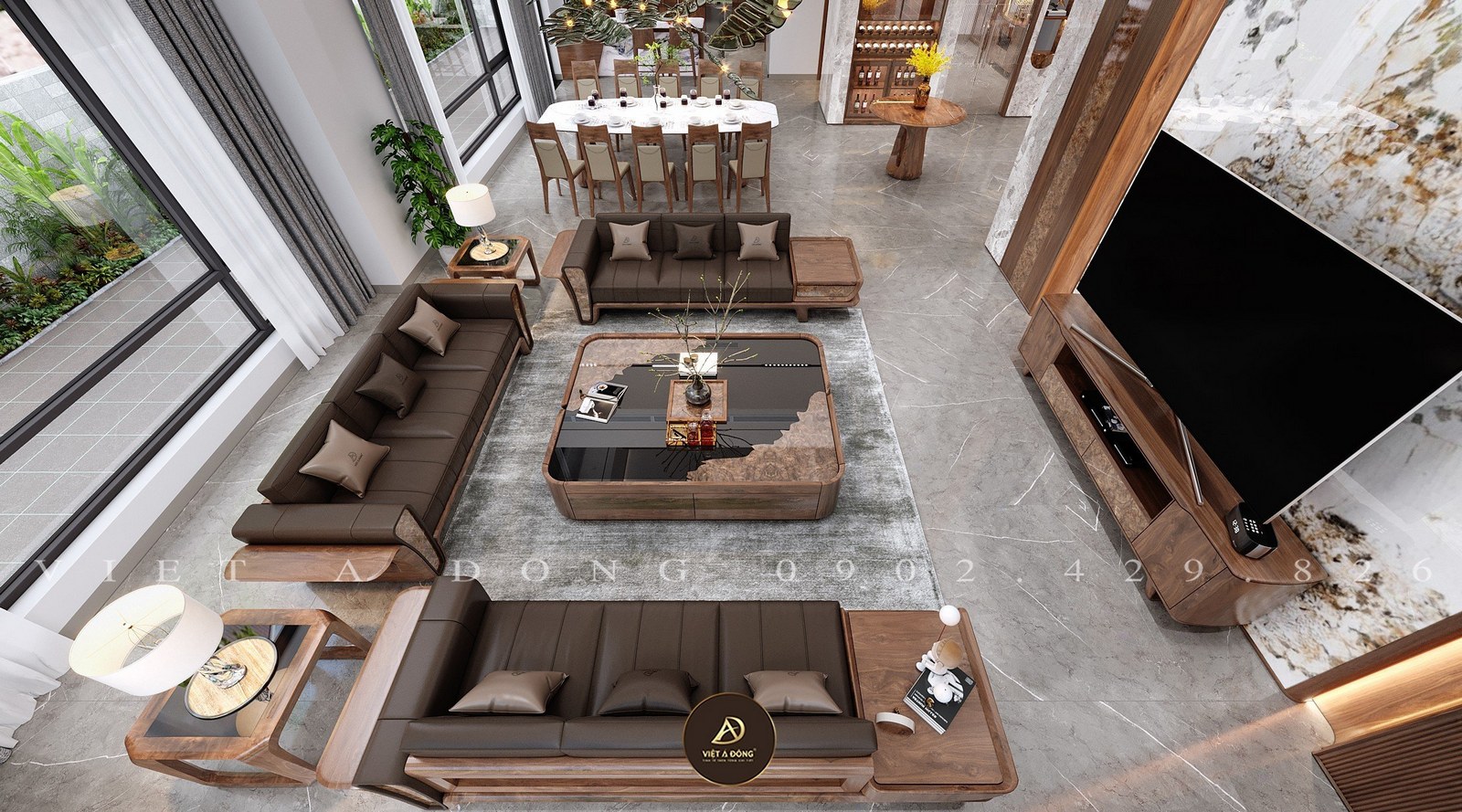 nhà phố theo phong cách á đông