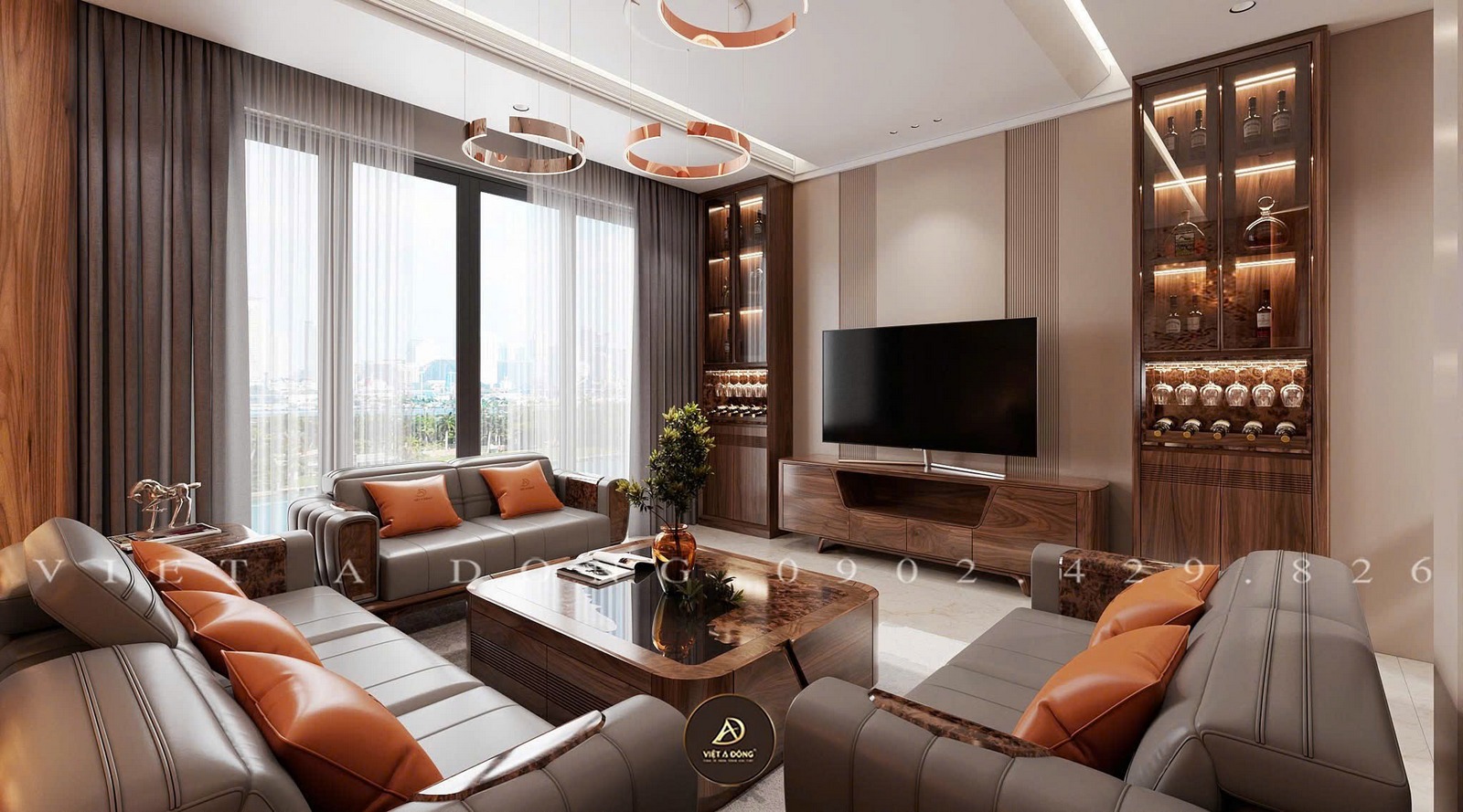 phong thủy trong thiết kế nhà phố