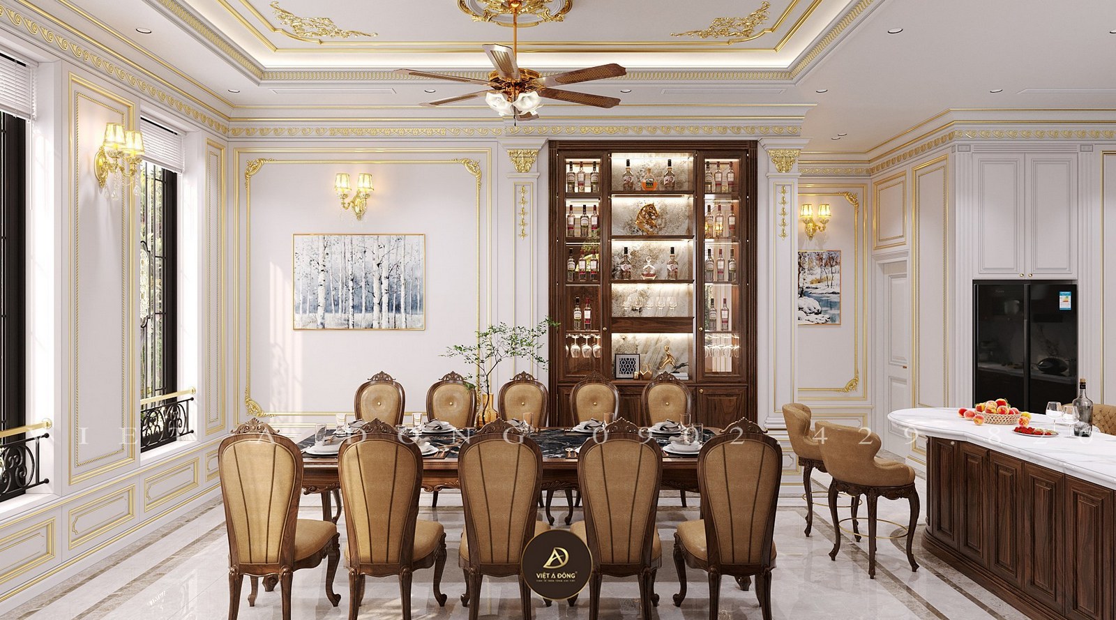 nội thất gỗ óc chó