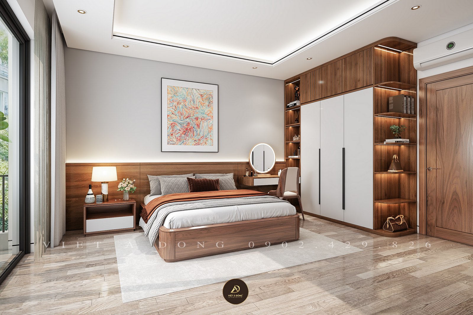 bố trí nội thất phòng ngủ