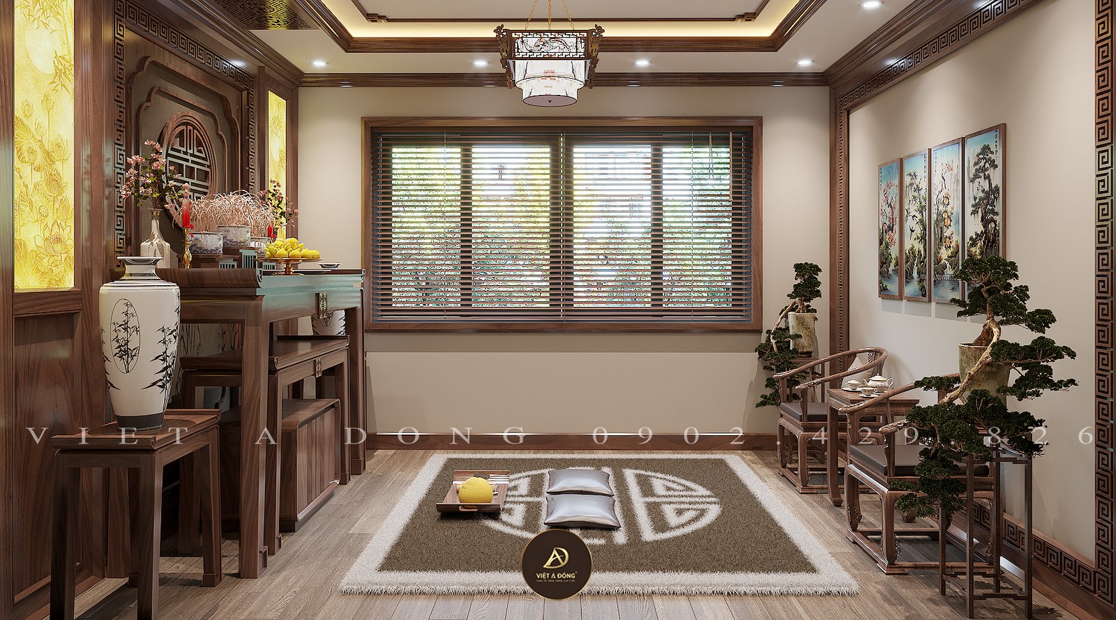 vị trí đặt ban thờ