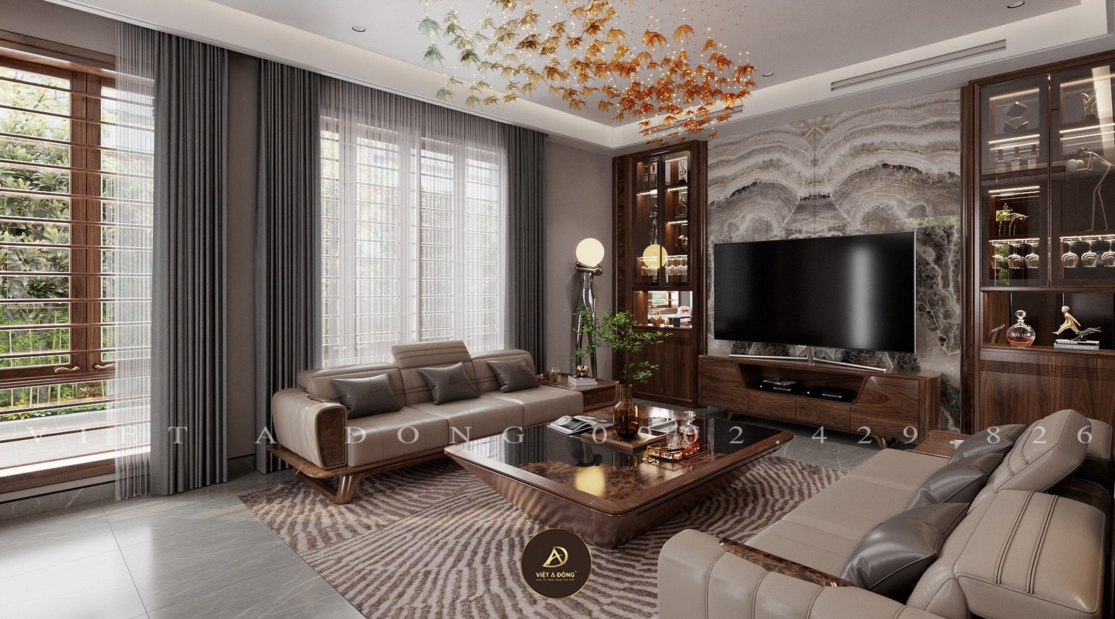 vị trí đặt tủ rượu