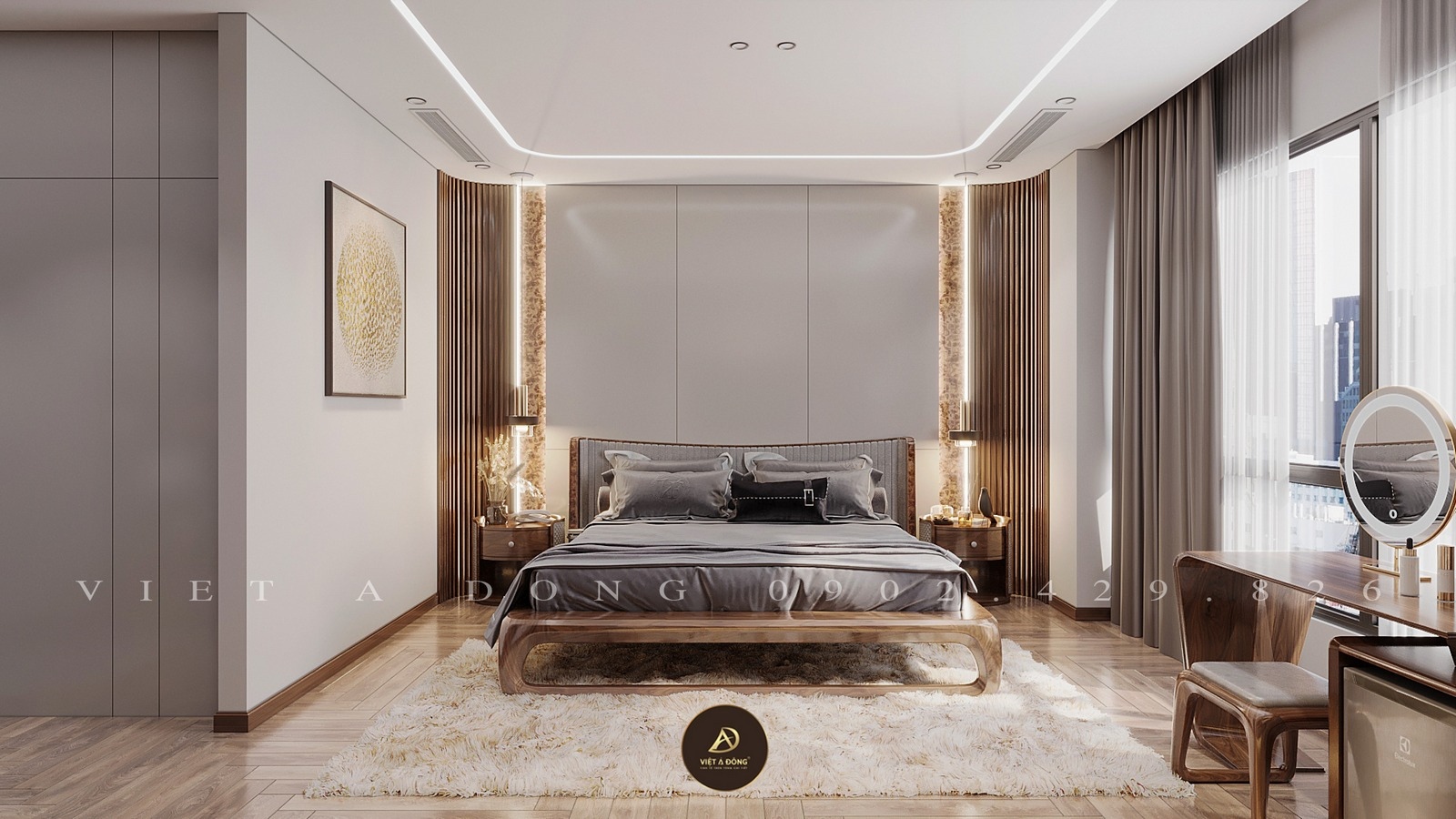 lựa chọn màu sắc cho không gian