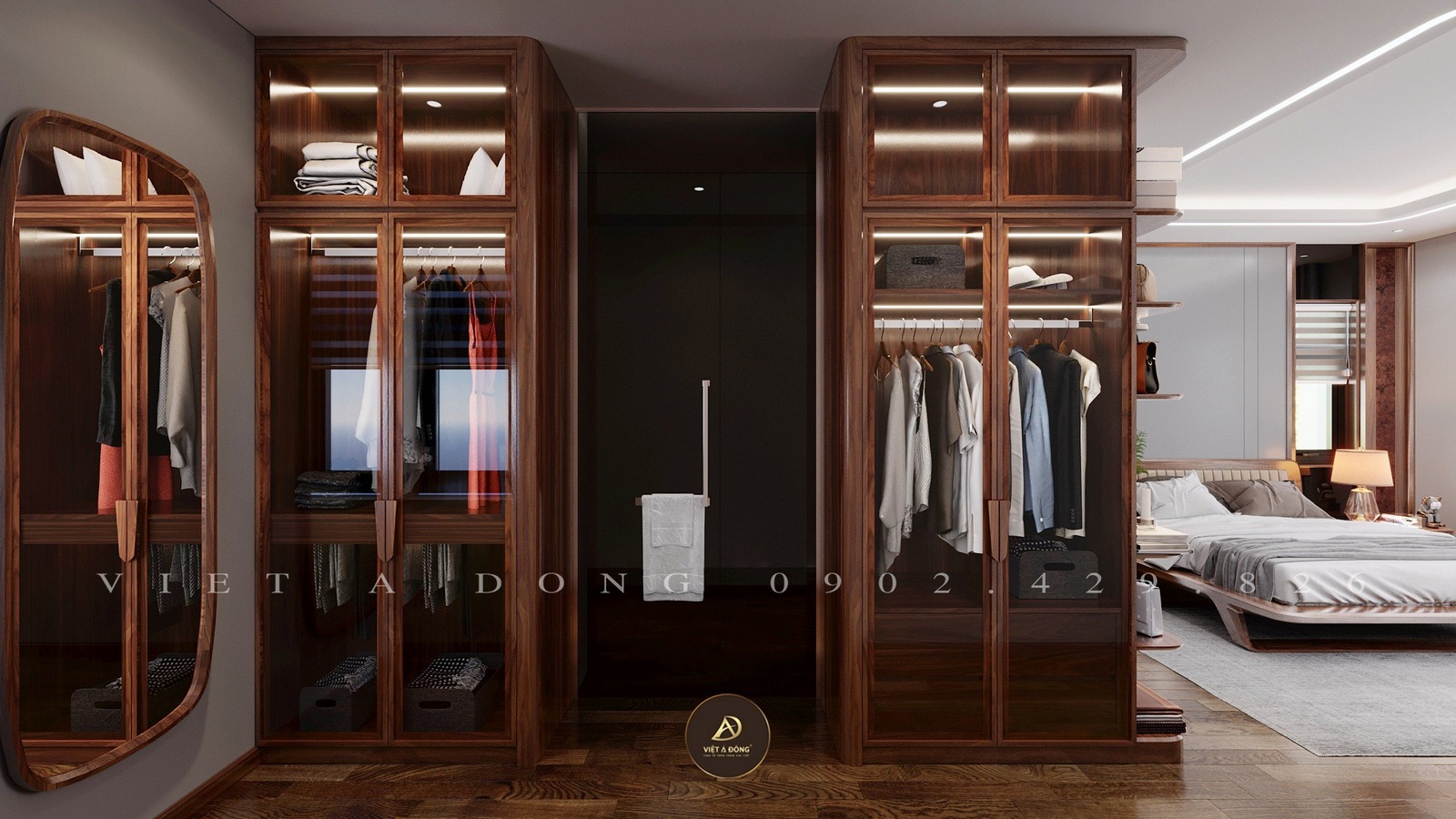 tủ quần áo việt á đông