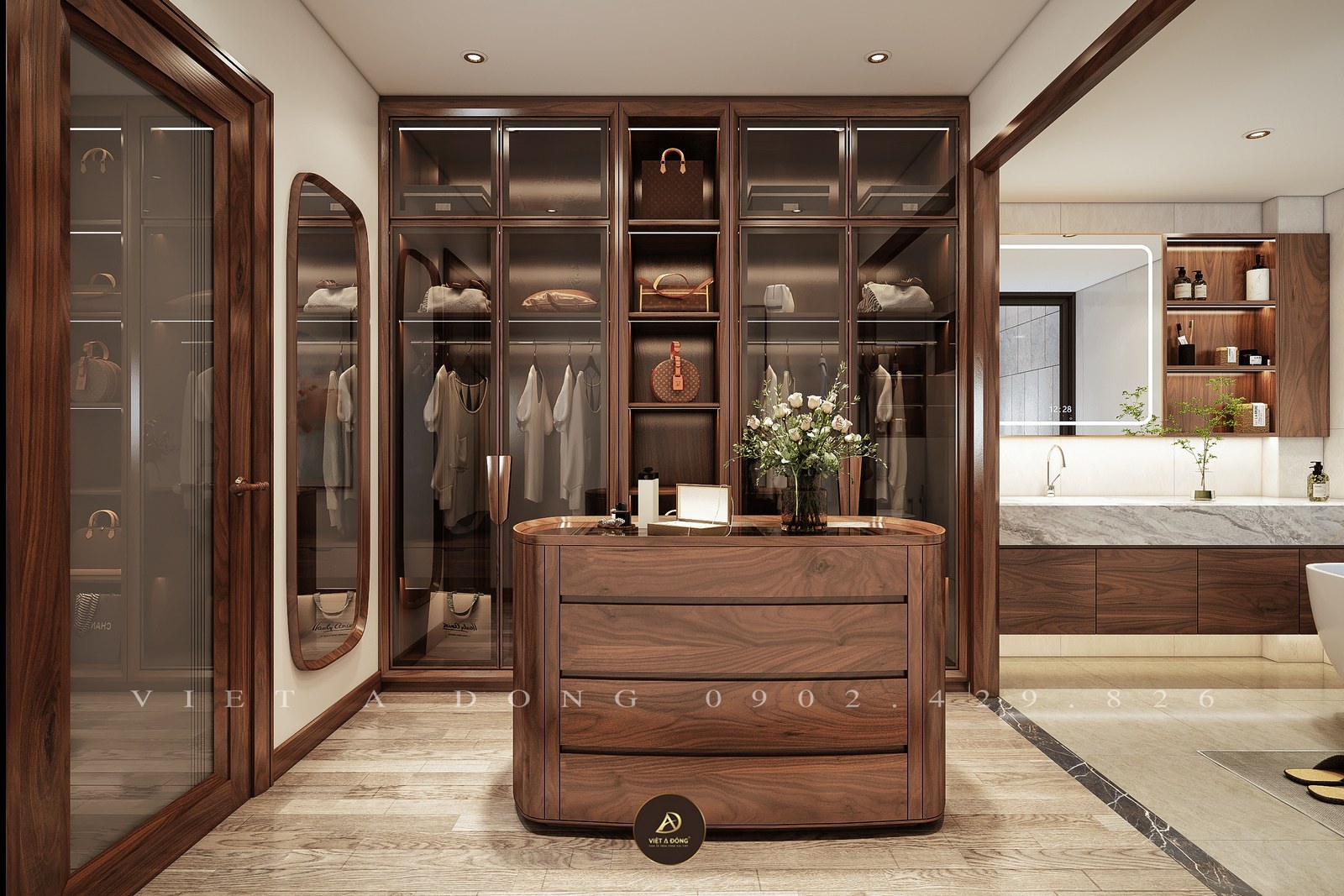 tủ quần áo thiết kế đơn giản