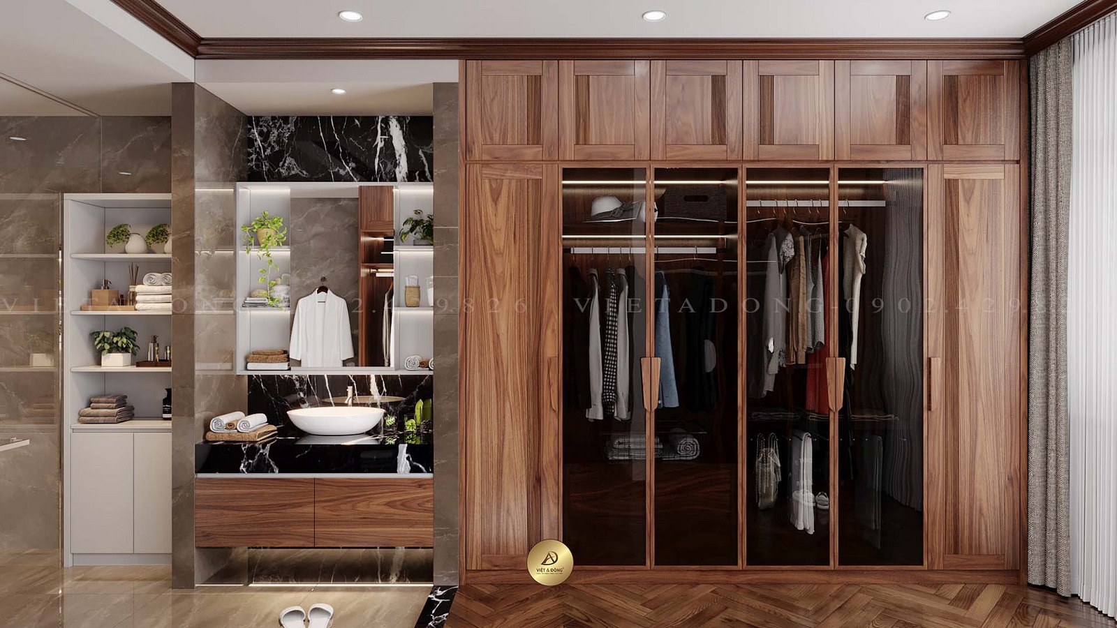 tủ quần áo kịch trần