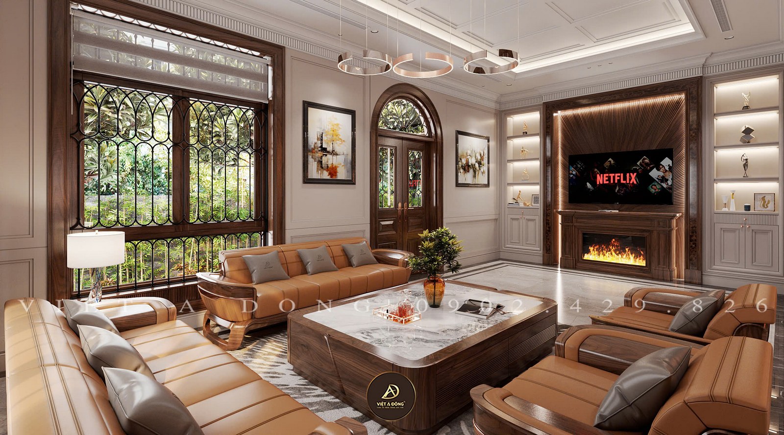 nội thất tân cổ điển